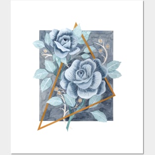 Blue Roses Posters and Art